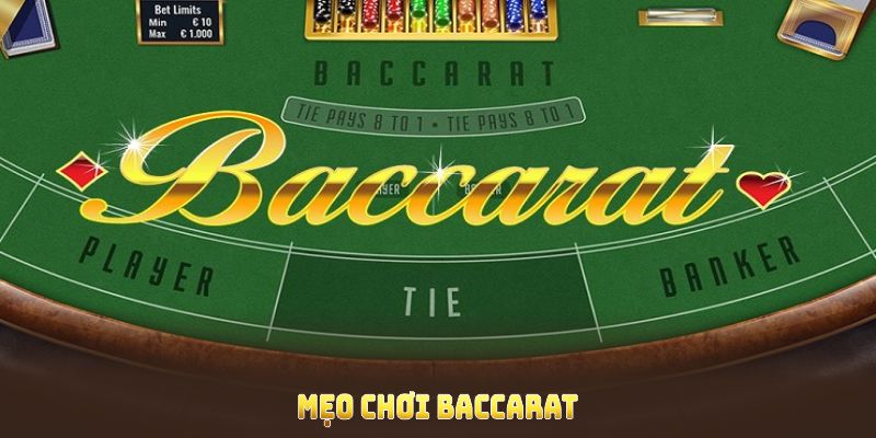 Mẹo chơi Baccarat